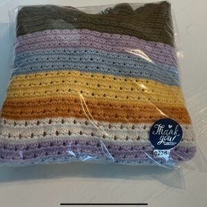 Rachel Zoe Multicolor Striped Kids Sweater